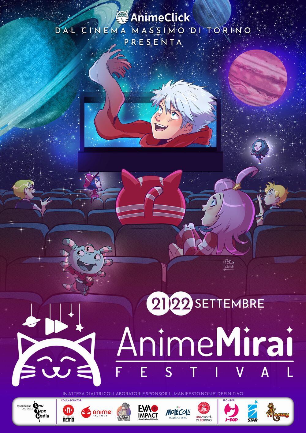 Poster Anime Mirai Festival